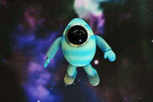 Figura luminosa - Astronauta - Planetas Mágicos